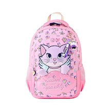 Muggle 2 Bölmeli Sweet And Sparkly Okul Sırt Çantası Pembe Mu-5796 Pembe