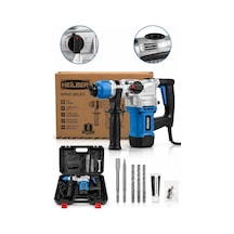 Heilber BA0115386 Profesyonel 1500W 6.5J Sds Plus Kırıcı Delici Hilti Matkap Uç Setli Ve Taşıma Çantalı