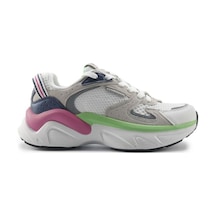 Lumberjack Leaf 5fx 101950053 Kadın Spor Ayakkabı Beyaz Laci Pembe 36-40 Beyaz