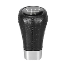 Ulzyvf Bmw 1 Seri E81 E82 E87 E88 5 Vites Siyah Deri Vites Topuzu - Dayanıklı Konfor Siyah