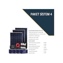 Bağ Evi Solar Paketi 4