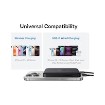 Super Hızlı 10000mah Power Bank, Qi2 Magsafe Uyumlu 30.000 Mah