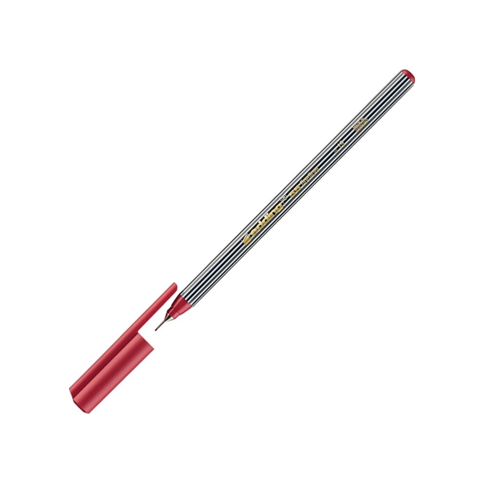 55 0.3 Mm Fineliner Kalem Kırmızı 5'li Set Kırmızı