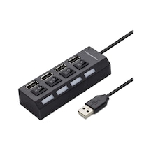 Usb Hub 4 Usb Siyah Hdx7008 Evimdeyokyok