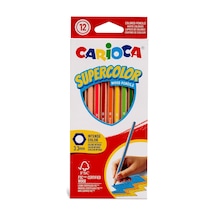 Supercolor Kuru Boya Kalemi 12'li Diğer