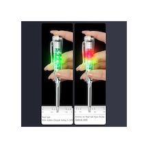 Kontrol Kalemi Elektrik Elektronik Test Cihazı Kırmızı Yeşil Led Işıklı Faz Voltaj Testi Tornavida