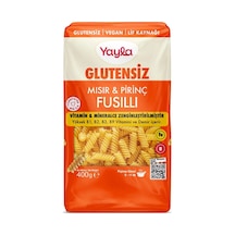 Yayla Glutensiz Vitamin Ve Mineralce Zengin Mısır Ve Pirinç Fusilli Makarna 400 G