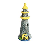 Premium Deniz Feneri Akvaryum Dekoru Renkli Büyük Boy