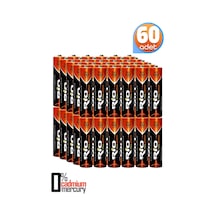 Rio 60lı Aaa R03 İnce Kalem Pil Kumanda Pili Çinko Karbon Pil Zn-c 1.5v