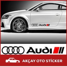 Audi Sticker Audi Oto Sticker Araba Sticker Araç Sticker Arma