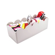 Çorap Ve Toka Düzenleyici Organizer Çok Amaçlı Düzenleyici - Antrasit Plastik 23 X 23 Gri Tr Diğer