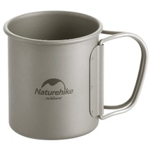 Naturehike Nh20cj005 200ml Titanyum Bardak Kapaksız Taşınabilir Sofra Takımı