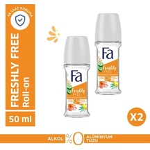 Fa Freshly Free Salatalık & Kavun Kadın Roll-On Deodorant 2 x 50 ML