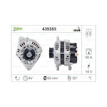 VALEO 439385 ALTERNATÖR HYUNDAI