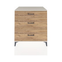 Kronos Şifonyer 3 Çekmeceli 88x59x96 Aytaşı-çam Aytaşı