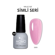 Momo Professional Kalıcı Oje S009 Simli Soğuk Pembe 14 Ml