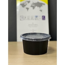 Plastik Federli Çorba Kasesi Kap + Kapak 30'lu