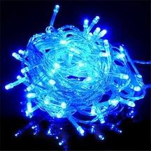10 Metre Dekor Led Mavi Fonksiyonlu - Mavi Dekor Led 100 Ledli