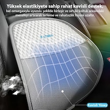 Ally Airmesh Pro Ergonomik Bel Destek Minderi Araba Ve Ofis İçi