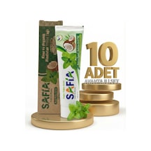 Safia Nane Ve Hindistan Cevizli Organik Diş Macunu 10x100 Ml Temel Bakım
