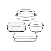 Paşabahçe Büyük Boy Borcam Set 4 Parça