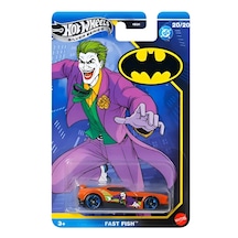 Hot Wheels Silver Series Batman Fast Fish - Joker - Jby26 Koyu Turuncu