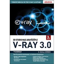 3D Studio Max Arayüzüyle V-Ray  3.0
