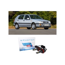 Vw Golf 3 Uzun+kısa Far Ampulü H4 Ultimate Yeni Seri Beyaz 1993-1999