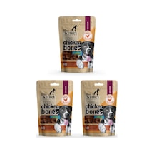Dog Chicken Bones 3x80gr. Tavuklu, Köpek Ödül Maması