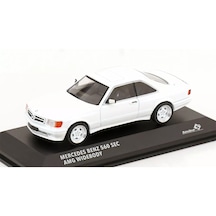1:43 Solido 1990 Mercedes Benz Sec 560 Amg Widebody White