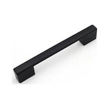 160 Mm Siyah Metal Köprü Kulp Dolap Çekmece Vestiyer Kulpu