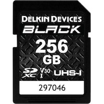 Delkin Devices Delkın Siyah 256gb Uhs-ı Sd V30 Hafıza Kartı