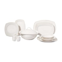 Korkmaz A8124 Mona Coll. 60 Parça Yemek Takımı Kare