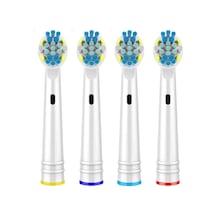 LOVYCO Uyumlu Floss Action 4’lü Dış Fırçası Yedek Başlığı