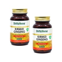 Shiffa Home (Aksuvital) Kırmızı Ginseng 850 MG 60 Kapsül x 2 Adet