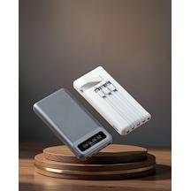 20.000 Mah 4 Çıkışlı Led Göstergeli Hızlı Şarj Powerbank Ucz20000powerbank-4 Çok Renkli
