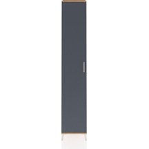 Hyperion Dolap 3 Raflı Tek Kapaklı Tek Askılı 44x44x243 Çam-a... Çam