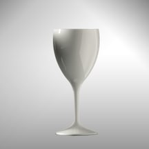 Kırılmaz Şarap Kadehi Beyaz 255 Ml