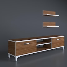 Kenzlife televizyon sehpası berlin 120 cvz tv ünitesi raflı