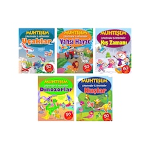 Muhteşem Çıkartmalar ve Aktiviteler Serisi 5 Kitap N11.4044