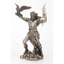 Veronese Koleksiyon Mitolojik Zeus Figürü 13x21cm