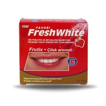 Favori Fresh White Çilek Aromalı Parlatıcı ve Beyazlatıcı Diş Bakım Tozu 50 G