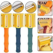 Ulzyvf Cbtx 3'ü 1 Arada Mutfak Sebze Meyve Soyma Bıçağı Mavi Mavi Mavi