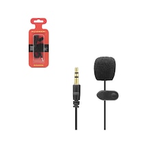 MİKROFON YAKA PC AUX 3.5MM 1.5MT HADRON HD-556