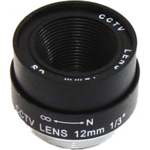 3Mk-Fl12 Cctv Lens - 12Mm Güvenlik Kamera Lensi (Uzun Menzil)