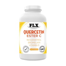180 Tablet Quercetin Kuersetin Kuşburnu Magnesium Ester C Vitaminini Rutin Complex