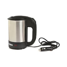 Asben 24 Volt Oto Araç Kettle Araba Su Isıtıcı Çelik Kettle