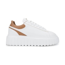 Tamer Tanca Kadın Deri/suni Beyaz Sneakers & Spor Ayakkabı 1009 05 Bn Ayk Sk24-25 Byz Cılt/tb Cılt Beyaz