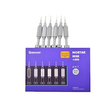 Mechanic Mortar Mini İshell Max S2 Çelik 6 Parça Tornavida Seti