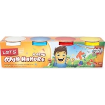 Let's Oyun Hamuru 4 Renk 460 Gr L-8440